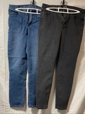 Buffalo David Bitton Blue and Black Skinny Jeans Duo